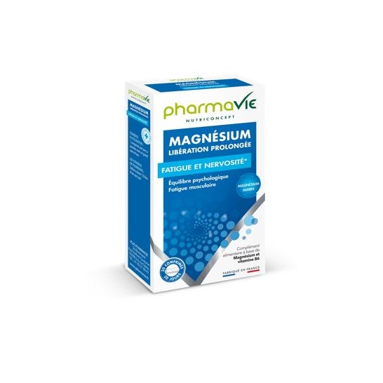 Pharmavie Magnesium Fatigue et Nerviosité 30comp