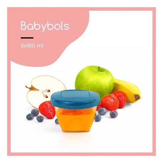 Babymoov Babybols Set Conservador de Alimentos Multicolor 6uds