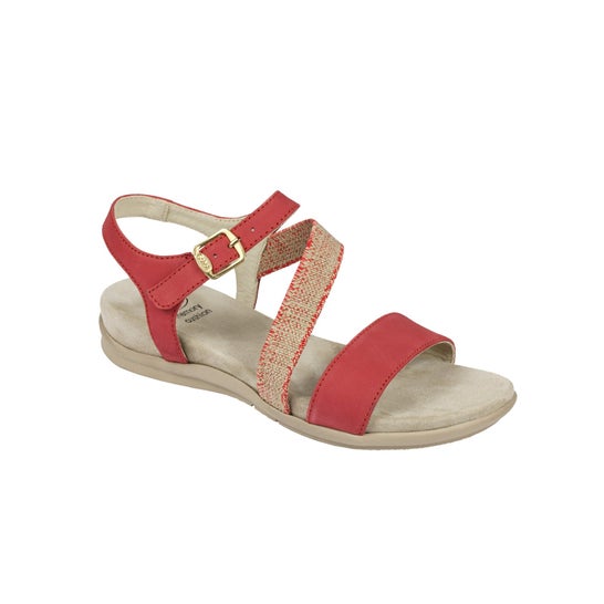 Scholl Ambrette Sandale Memory Cushion Rouge Taille 40 1 Paire