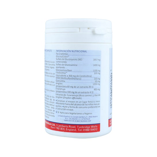 Lamberts Glucosamine Complète 120 Comprimés