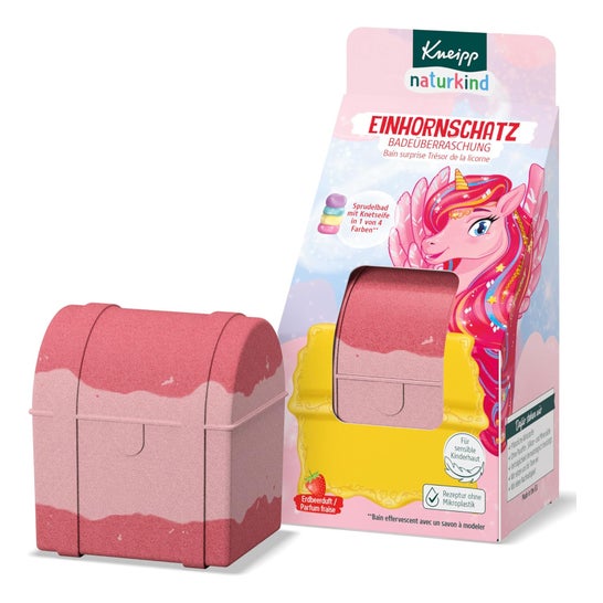 Kneipp Naturkind Bain Surprise Licorne Fraise 1ut