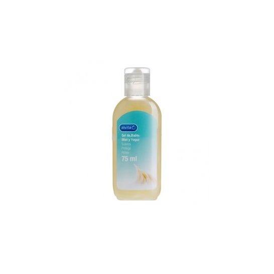 Alvita gel de bain miel et yaourt 75ml