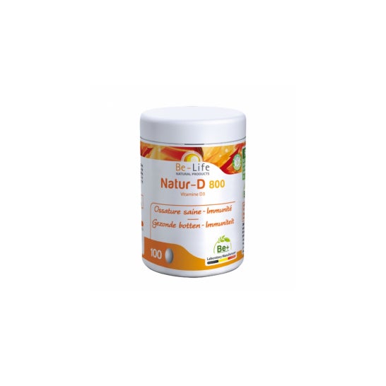 Be-Life Natur-D 800 Vitamine D3 100 capsules