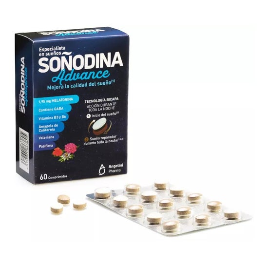 Angelini Natura Soñodina Advance 60 comprimés Angelini Natura Soñodina Advance 60 comprimés