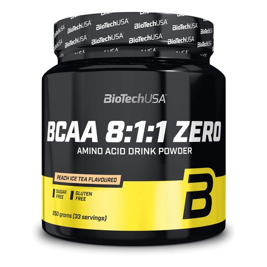 BioTech USA Bcaa 8:1:1 Zero Peach Ice Tea 250g