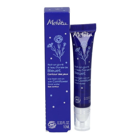 Melvita Eau Floral Bleuet Contour Yeux Roll-On 10ml
