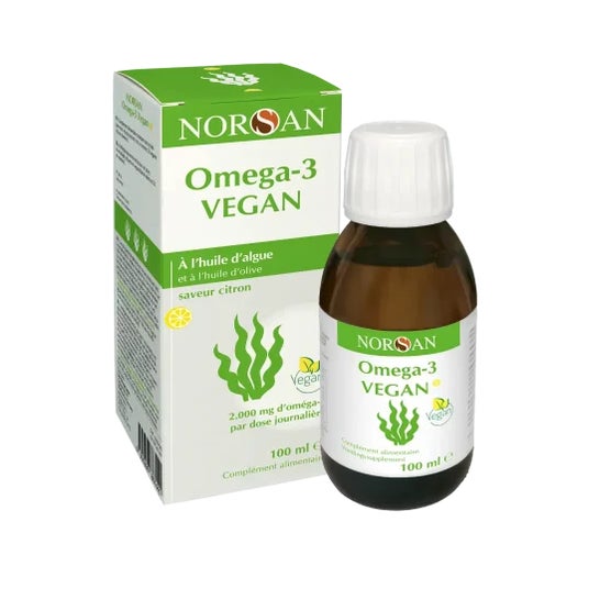 Norsan Omega-3 Vegan 2000mg Huile d'Algue 100ml
