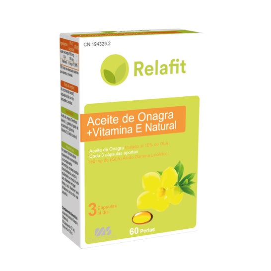Relafit Aceite De Onagra Vitamina E Natural