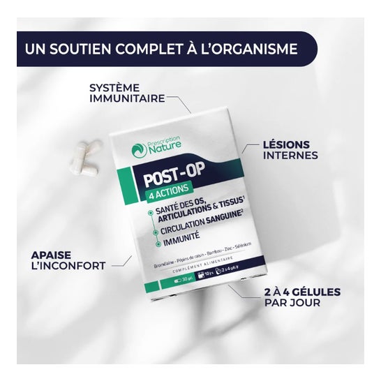 Prescripiton Nature Post-Op 30 Gélules Prescripiton Nature Post-Op 30 Gélules
