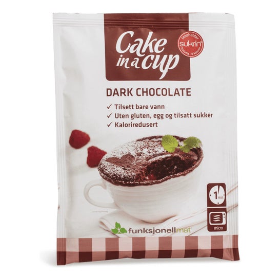 Sukrin Cupcake Chocolat Noir Bio 75g