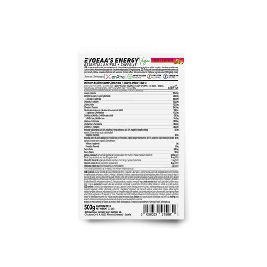 HSN Evoeaa's Energy Ponche de Frutas 500g