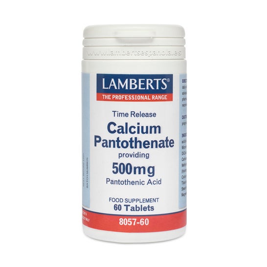 Lamberts Calcium Pantothenate 500mg 60comp