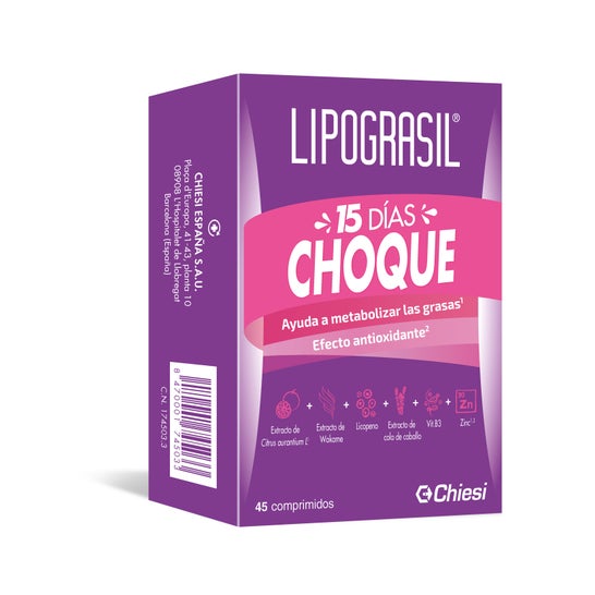 Lipograsil 15 Jours Choc 45 comprimés