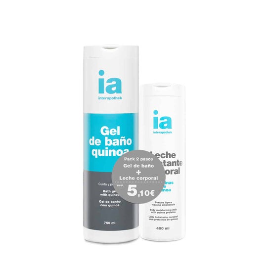 Interapothek Pack Gel + Lait Quinoa
