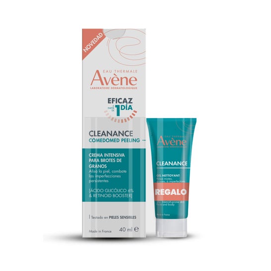 Avène Pack Cleanance Comedomed Peeling 40ml + Gel Nettoyant 15ml