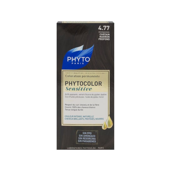 Phyto Color Sensitive 4.77 Brown Intense Brown Intense Brown