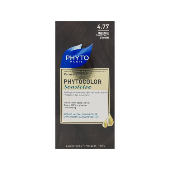 Phyto Color Sensitive 4.77 Brown Intense Brown Intense Brown