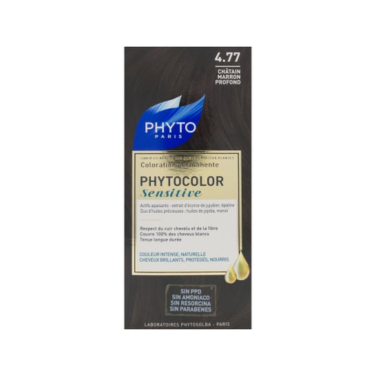 Phyto Color Sensitive 4.77 Brown Intense Brown Intense Brown
