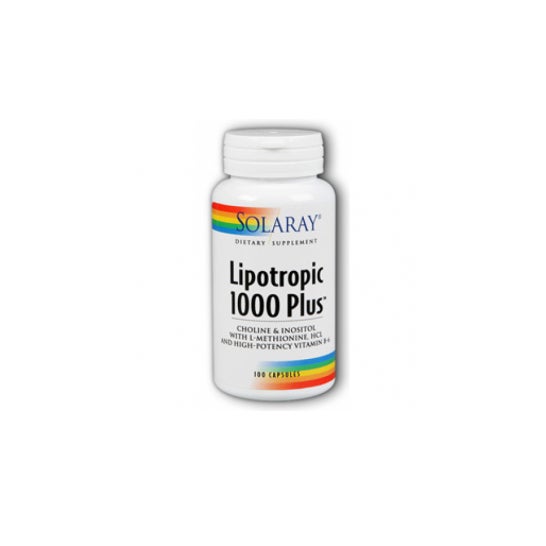 Solaray Lipotropic 1000 Plus 100caps