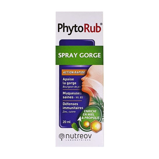 Nutreov Phytorub Throat Spray Botella 20ml