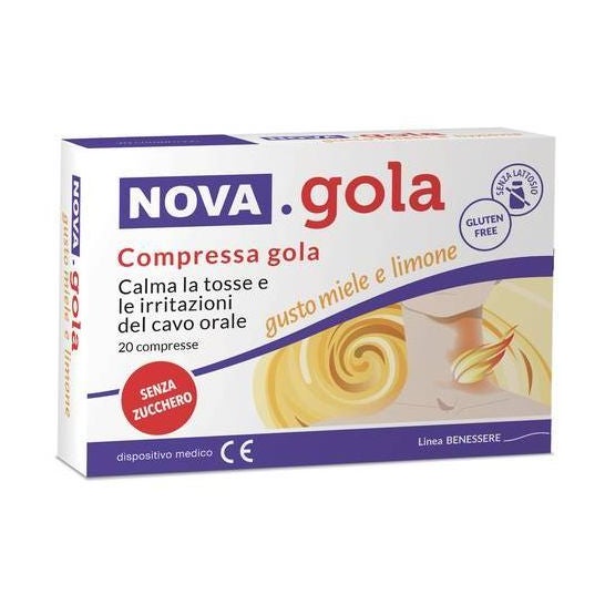 Nova Gola Citron/Miel 20Cpr