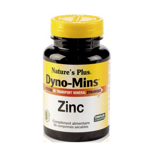 Nature's Plus Dyno Mins Zinc 60 Caps