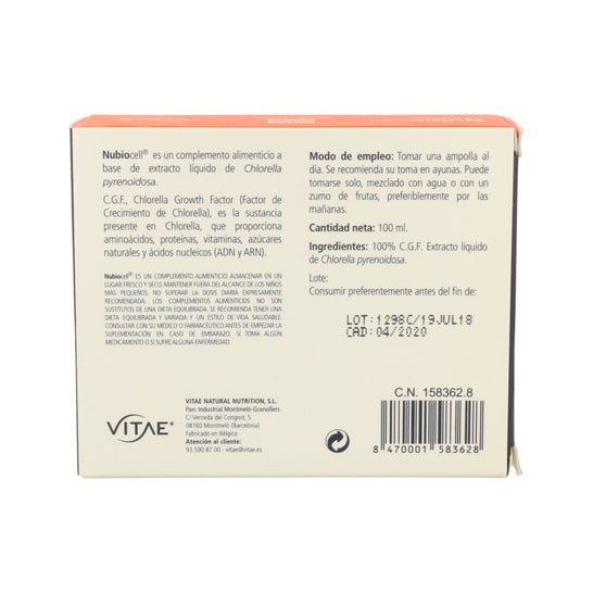 Vitae Nubiocell® 10 ampères