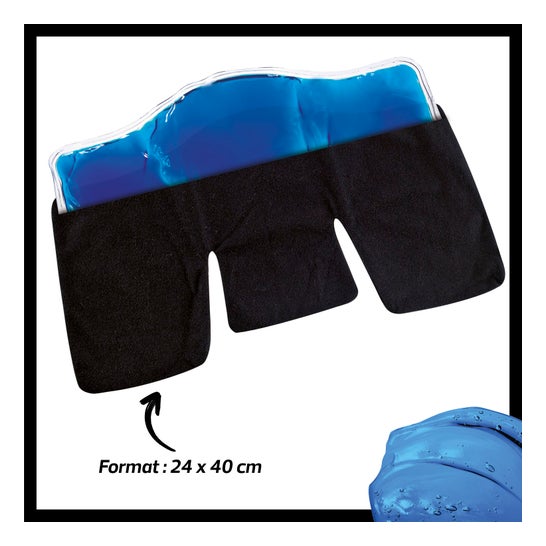 Actipoche Coussin Thermique Chaud/Froid Cervicales Et Trapèzes 24x40cm