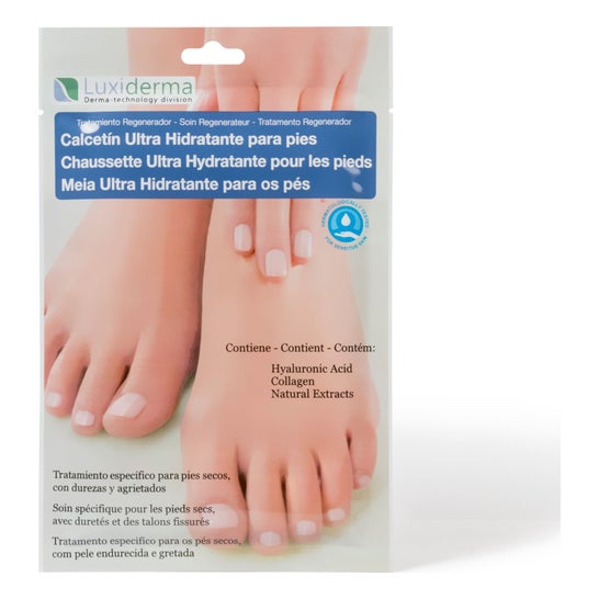 Luxiderma Chaussette Hydratante Pieds Paire