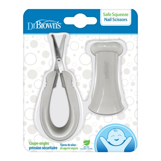 Dr. Brown'S Ciseaux à Ongles Poignée Sûre 2 uts