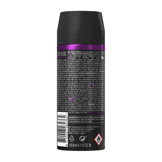Déodorant Axe Bodyspray Fresh Excite 150ml