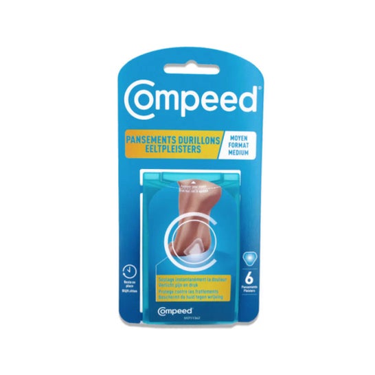 Compeed Pansements Durillons Moyen 6 Unités
