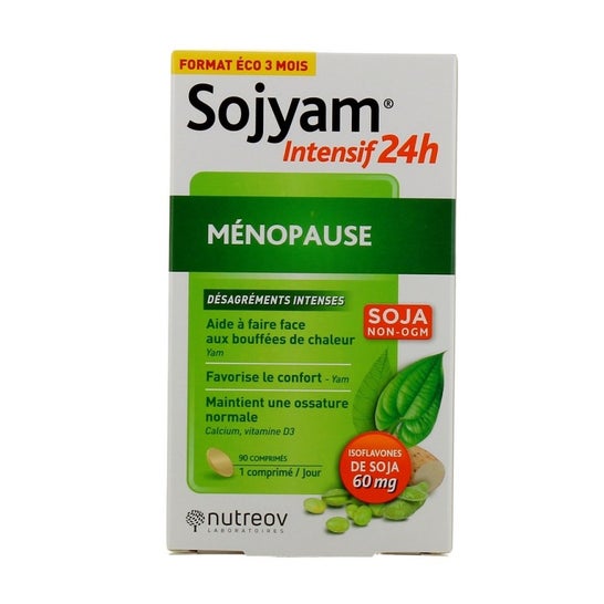 Nutreov Sojyam Ménopause Intensif 24H 3 Mois 90 Comprimés