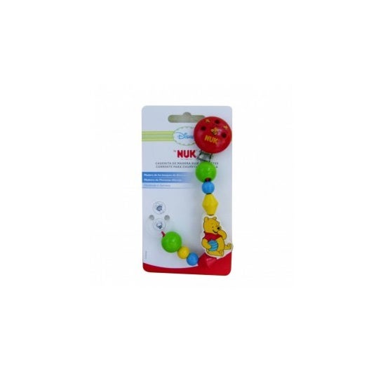 Nuk Winnie l'ourson chaîne en bois 1pc