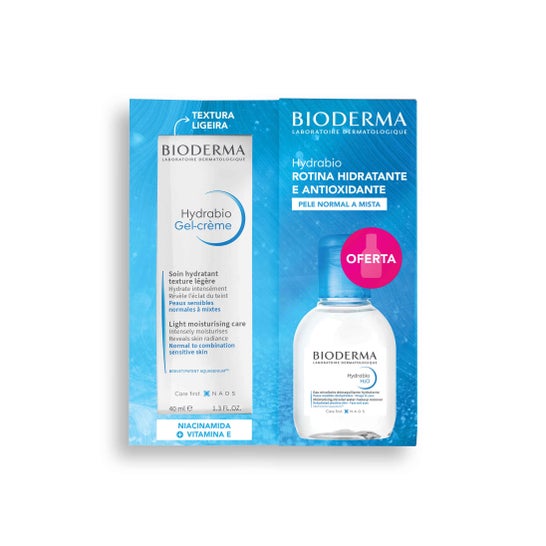 Bioderma Pack Hydrabio Rutina Hidratante y Antioxidante
