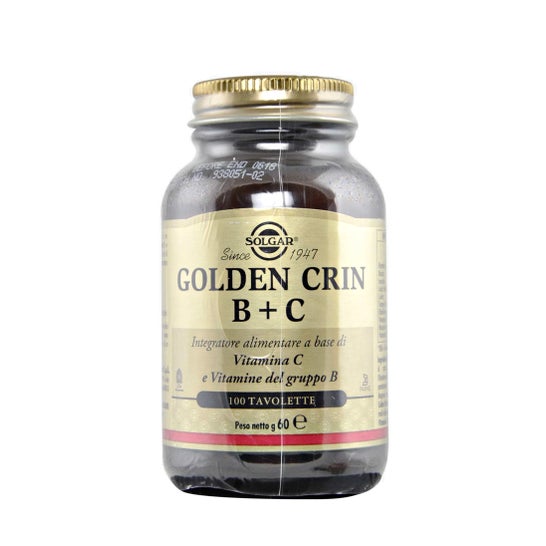 Solgar Golden Crin B+C 100 Gélules