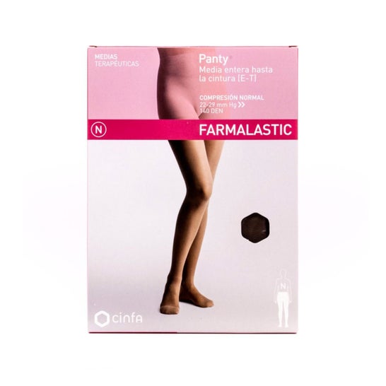 Farmalastic Panty-half waist-high (E-T) Compression Normale Cappuccino TL