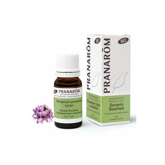 Pranarôm Huile Essentielle Bio Géranium Rosat CV Bourbon 10ml