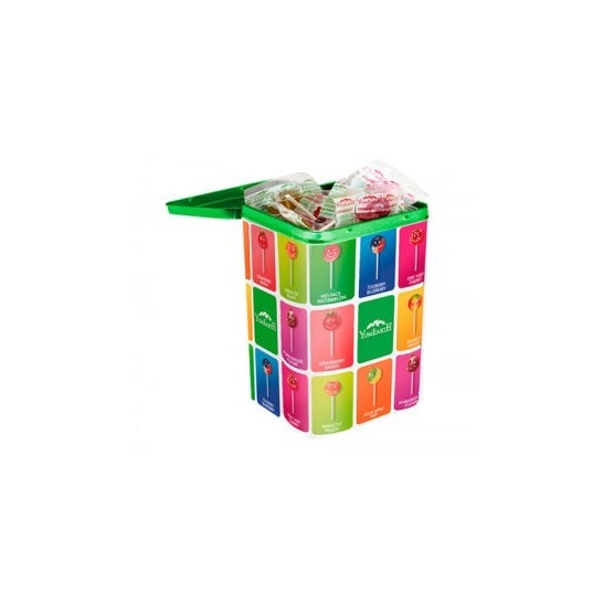 Yum Earth peut assortiment de sucettes 8 saveurs 50uds 50uds