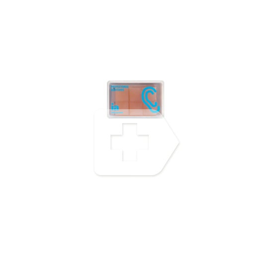Interapothek bouchons d'oreilles moulables en silicone 6uds