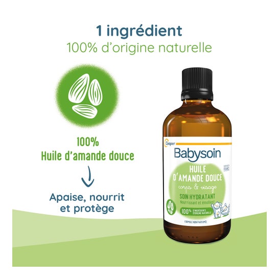 Babysoin Huile D'Amande Douce 100ml