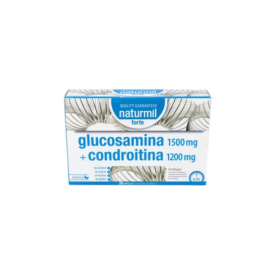Naturmil Glucosamine+Chondroïtine Forte 20 Ampoules