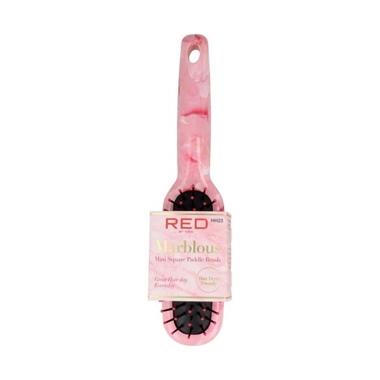 Red By Kiss HH23 Marblous Mini Square Paddle Brush 1ud