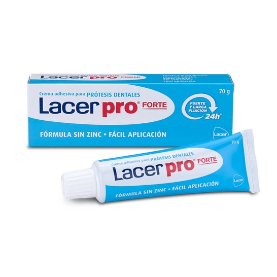 Lacerpro Forte Forte Prothèse dentaire adhésive 70g