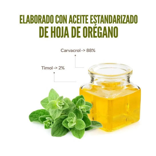 HSN Aceite de Orégano Silvestre 300mg 120 perlas vegetales