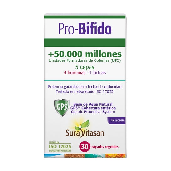 Sura Vitasan Pro-Bifido 30 gélules