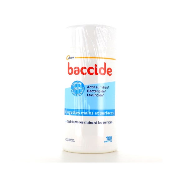 Baccide Lingettes Mains Et Surfaces 100 Unités