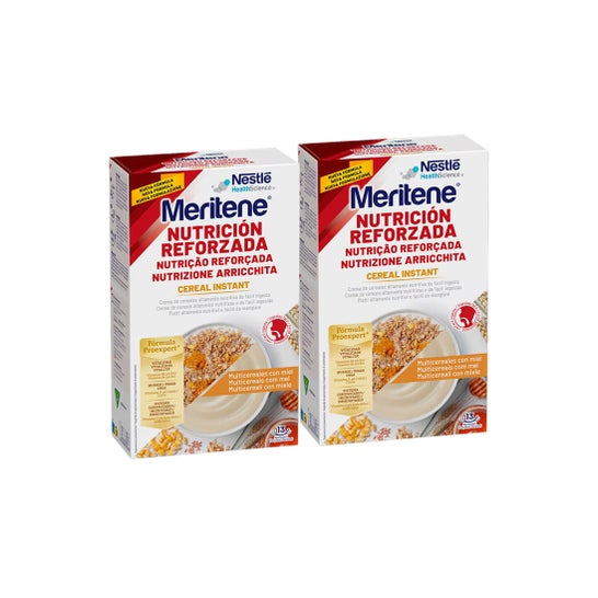 Meritene Nutrition Renforcée Céréales Instantanées Multicéréales 2x520 g