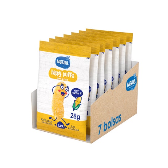 Nestlé Happy Puffs Snack Maíz 28g