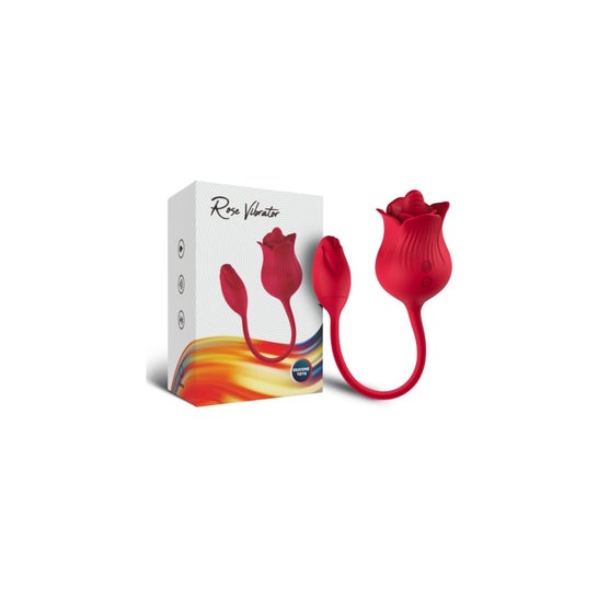 Armony Rosa Vibromasseur Stimulateur Clitoris Tail 10 Modes Rouge 1ut